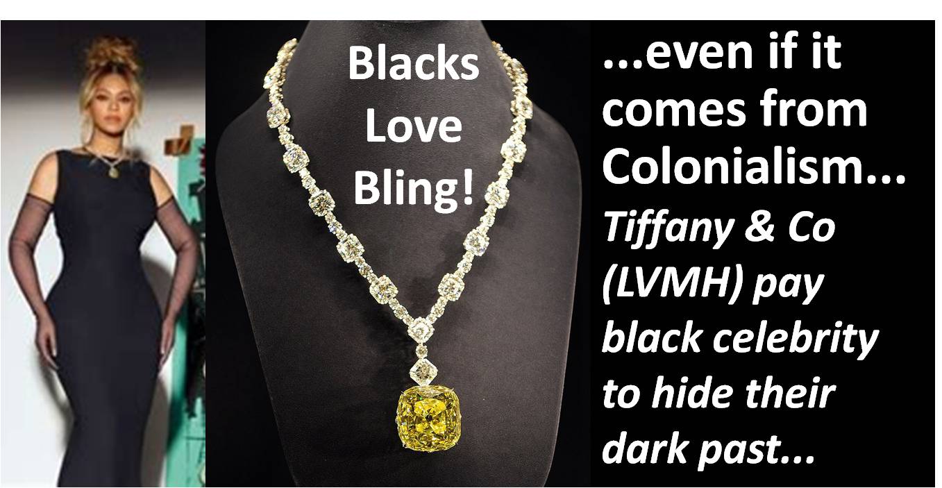 Hypocritical Jeweller Tiffany & Co Uses “Blood Diamond” from Kimberley in “Woke” Campaign with Beyoncé – Immediately Gets Accused of Theft!